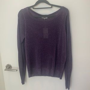 Purple Shiny Ramy Brook Sweater